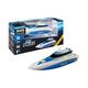 Revell Control 24138 Remote Control Boat "Police" With Precise 2.4 GHz Control, 2 Powerful Electric Motors, Powerful Li-Ion Battery, 2 Channel, Propellers Start Only In Water, 34.5cm in length