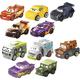 Disney Cars Toys FLG73 Cars Lightning McQueen Mini Racers #1 Vehicle, Multicolored, multipack-10