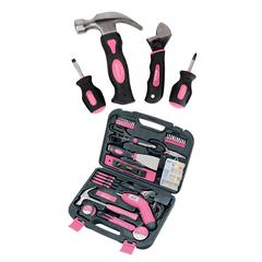 Apollo Tools Tool Sets Pink - Pink 139-Piece Tool Set
