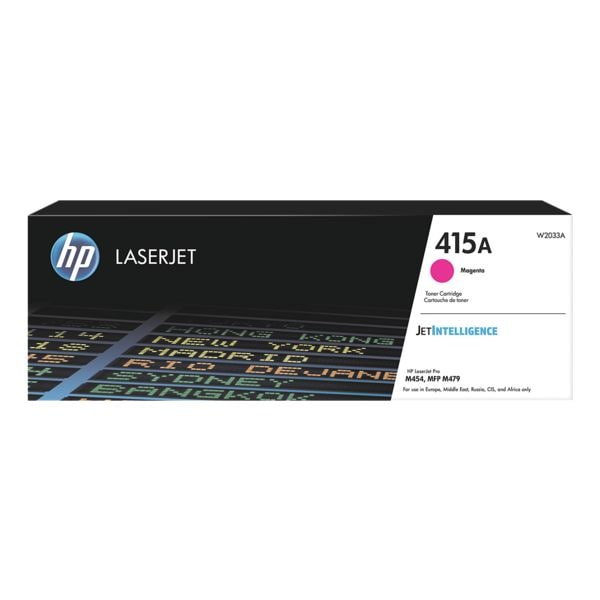 HP Druckkassette »W2033A« HP 415A magenta pink Image
