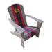 Chicago Blackhawks Distressed Wood Adirondack Chair