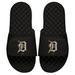 Men's ISlide Black Detroit Tigers Camo Logo Slide Sandals