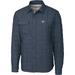 Men's Cutter & Buck Charcoal Toronto Blue Jays Big Tall Rainier Shirt Jacket