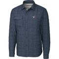 Men's Cutter & Buck Charcoal Toronto Blue Jays Big Tall Rainier Shirt Jacket