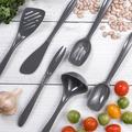 Hutzler 6-Piece Melamine Mini Utensil Set Plastic in Gray | Wayfair 3517-6GY