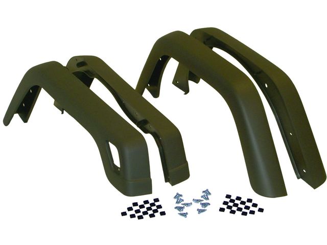 1997-2006 Jeep TJ Front and Rear Fender Flare - Crown Automotive 55254918K