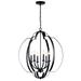 Kichler Lighting Voleta 27 Inch Cage Pendant - 42139BK