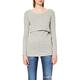 Noppies Damen Top Nurs Lane Umstandslangarmshirt, Grey Melange, XS EU