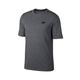 Nike Herren Bonded T-Shirt, grau/schwarz, S-40/42