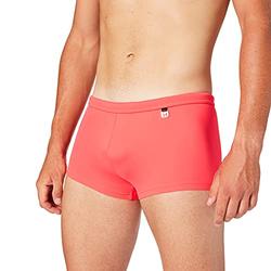 Hom - Men's - Swim Shorts 'Sunlight Swim Shorts in Trendy Colours - red - XL