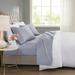 Beautyrest 600 Thread Count Cooling Cotton Blend 4-Piece Sheet Set Cotton in Blue | King | Wayfair BR20-1004