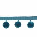 Eastern Accents Sweet Treats Ball Trim Fabric in Blue | 1.5 W in | Wayfair PTT080