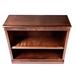 Forest Designs 30" H x 36" W Solid Wood Standard Bookcase Wood in Brown/Red | 30 H x 36 W x 13 D in | Wayfair 6120-M-AA