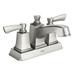 Moen Conway Centerset Bathroom Faucet w/ Drain Assembly in Gray | 4.38 H x 4.63 D in | Wayfair WS84922SRN