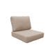TK Classics Coast 8 Piece Outdoor Lounge Chair Cushion Set Acrylic in Black | 6 H x 28 W in | Wayfair CUSHIONS-COAST-06D-BLACK