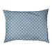 Tucker Murphy Pet™ Campion Geometric Outdoor Dog Pillow Polyester in Green/Blue | 17 H x 52 W x 17 D in | Wayfair 86999DA8303C473BA26CB3B1AA74C2CC