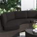 Latitude Run® Larrissa Indoor/Outdoor Cushion Cover Acrylic in Black | 6 H in | Wayfair BCE320A592F34B15B27C2AF81874215F