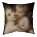 Charlton Home® Orta Venus & Cupid Square Pillow Cover & Insert | 20 H x 20 W x 3 D in | Wayfair F12E16A303A24E9BBADC7C7502BC5C24