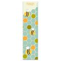 Harriet Bee Sneyd Park Honey Bees Personalized Growth Chart Canvas in Blue/Green/Orange | 39 H x 10 W in | Wayfair D1D53518B03B447AAD36D64197173654