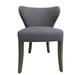 Red Barrel Studio® Blanton Dining Chair Upholstered/Fabric in Gray | 32.2 H x 24.4 W x 25.6 D in | Wayfair 345B9E31817845E2AB7AE1F8DEED90B2