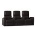 Winston Porter Flash HR Series Home Theater Row Seating (Row of 3) in Brown | 43.75 H x 92.5 W x 38 D in | Wayfair D71D2FF9337943B9861E302E6E707E57