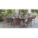 Woodard Casa Oval 8 - Person 98.5" Long Outdoor Dining Set Metal | Wayfair Composite_1A236104-7086-4298-900A-BBE58E573B0C_1559066485