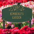 Whitehall Products Butterfly Blossom Personalized Garden Sign Metal | 16 H x 10.5 W x 3.75 D in | Wayfair 3060AC