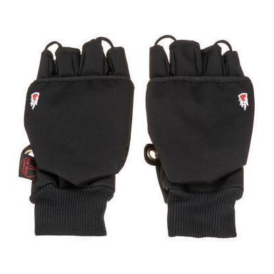 The Heat Company Heat 2 Softshell Mittens/Gloves (Size 10, Black) 32303