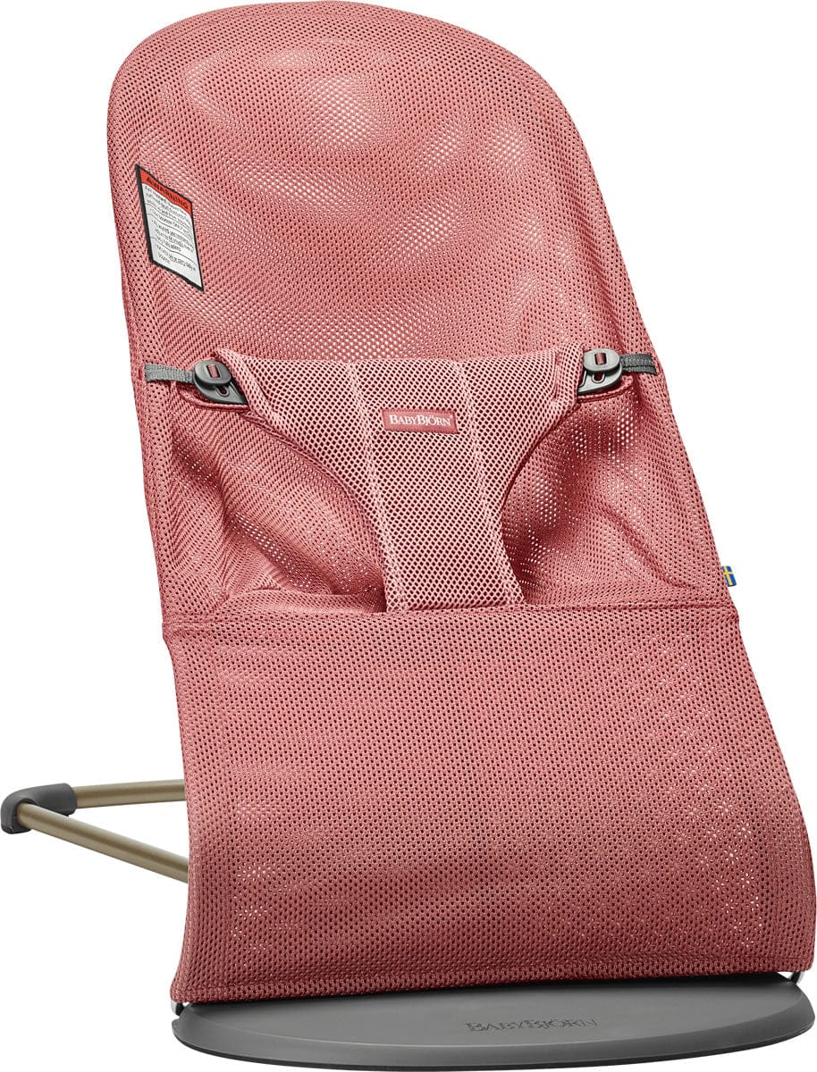 BabyBjorn Bouncer Bliss, Mesh - Vintage Rose