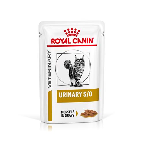 24x85g Häppchen in Sauce Veterinary Feline Urinary Royal Canin