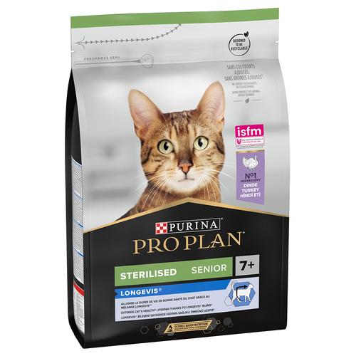 3kg Pro Plan Sterilised Senior 7+ Truthahn Katzennassfutter