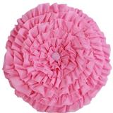 Harriet Bee Carnation Ruffled Flower Shaped Throw Pillow Polyester/Polyfill blend | 15 H x 15 W x 5 D in | Wayfair 9168F4F6D8EC4AE6B7E7FF15F9BA7CBE