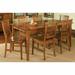 Millwood Pines Cloquet Extendable Dining Set Wood in Brown | Wayfair 31F98895C9F54459B52CA0F25F9ABE78