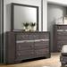 Willa Arlo™ Interiors Cavazos 9 Drawer Dresser w/ Mirror Wood in Brown/Gray | 75.38 H x 63 W x 16.63 D in | Wayfair