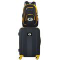 MOJO Yellow Green Bay Packers 2-Piece Backpack & Carry-On Luggage Set