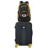 MOJO Yellow Green Bay Packers 2-Piece Backpack & Carry-On Luggage Set