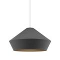 Visual Comfort Modern Collection Brummel 20 Inch Large Pendant - 700TDBMLGPWB