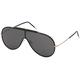 Tom Ford FT0671 01A Shiny Black Mack Pilot Sunglasses Lens Category 3 Size 136mm