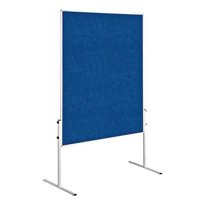 Moderationstafel »ECONOMY« Filz blau, Legamaster, 194 cm