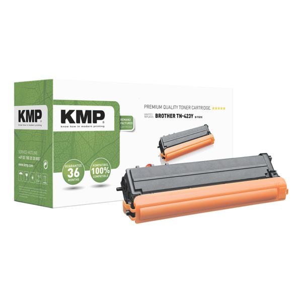 KMP Toner ersetzt Brother »TN-423Y« gelb Image