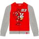 GP-Racing 93 Cartoon Ant Contrast Sleeves Enfant Hoodie, gris-rouge, taille 2 - 3 pour Des gamins