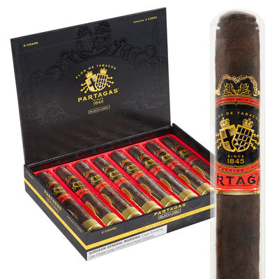 Partagas Black Label Crystal Sun Grown - Box of 8