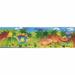 Zoomie Kids Travers Kids River Dino 15' L x 7" W Wallpaper Border Vinyl in White/Blue/Brown | 7 W in | Wayfair 663D1D2723164372904E045F568B3B7F