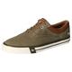 Mustang Men's 4072-312-777 Low Top Sneakers, Green Khaki 777, 9.5 UK