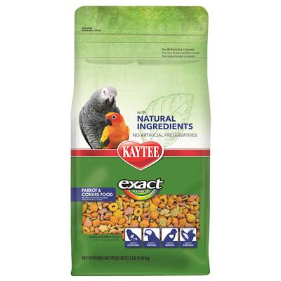 Kaytee Exact Rainbow Optimal Nutrition Diet for Parrots & Conures, 20 lbs.