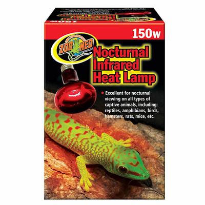 Zoo Med Nocturnal Infrared Heat Lamp, 150 Watts