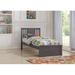 Harriet Bee Colangelo Solid Wood Platform Bed by Donco Wood in Brown/Gray/Green | 42 H x 44 W x 80 D in | Wayfair BC50524A8EB64CB29606F5145759FA92