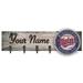 Minnesota Twins 24" x 6" Personalized Mounted Coat Hanger