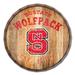 NC State Wolfpack 24'' Established Date Barrel Top
