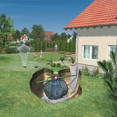 GRAF Carat Garten-Jet Regenwassernutzungsanlage, 13000 L, befahrbar PKW